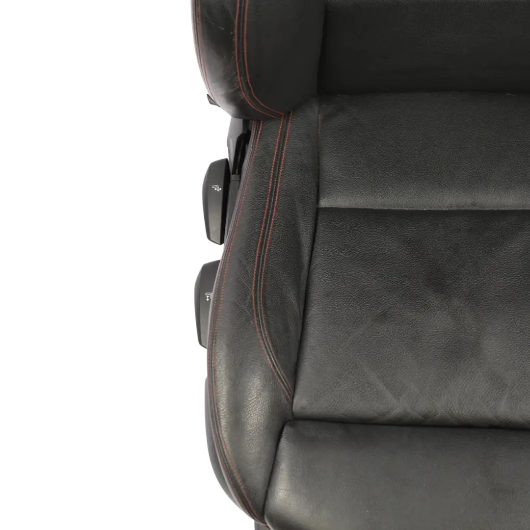 BMW X1 E84 Front Seat Heated M Sport Right O/S Black Leather Nevada Grey Red - SKU 7324158-1 - Part number 7324158