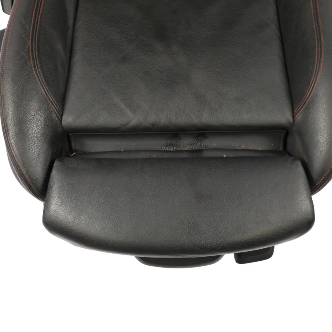 Front Seat Heated M Sport Right O/S Black Leather Nevada Grey Red to BMW X1 E84 with Part number 7324158 BMW X1 E84 Front Seat Heated M Sport Right O/S Black Leather Nevada Grey Red - SKU 7324158-1 - Part number 7324158