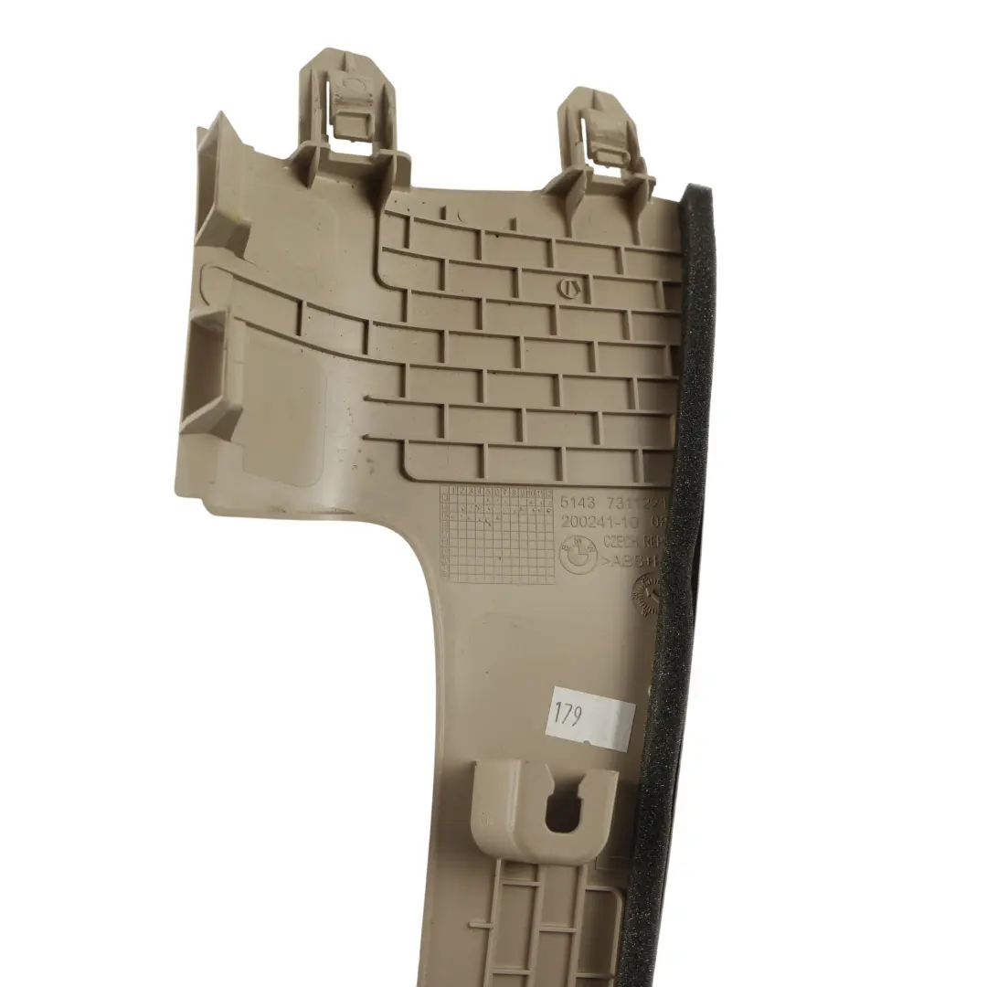 BMW F36 Gran Coupé F36 LCI D Pillar Cover Trim Oyster Left N/S - SKU 7326215 - Part number 7326215