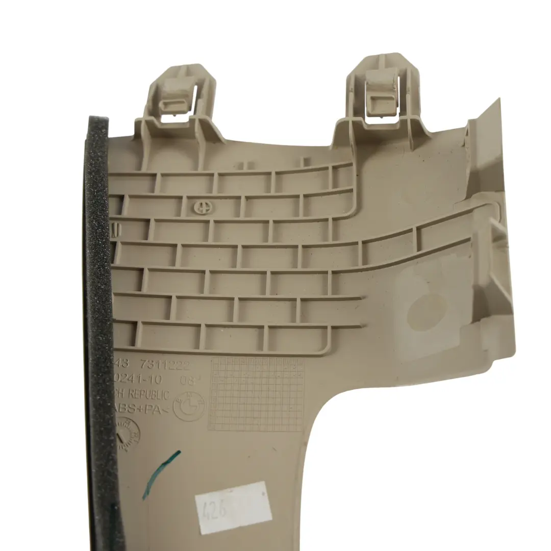 BMW F36 Gran Coupé LCI D Säule Abdeckung Verkleidung Oyster Rechts - SKU 7326216 - Teilenummer 7326216