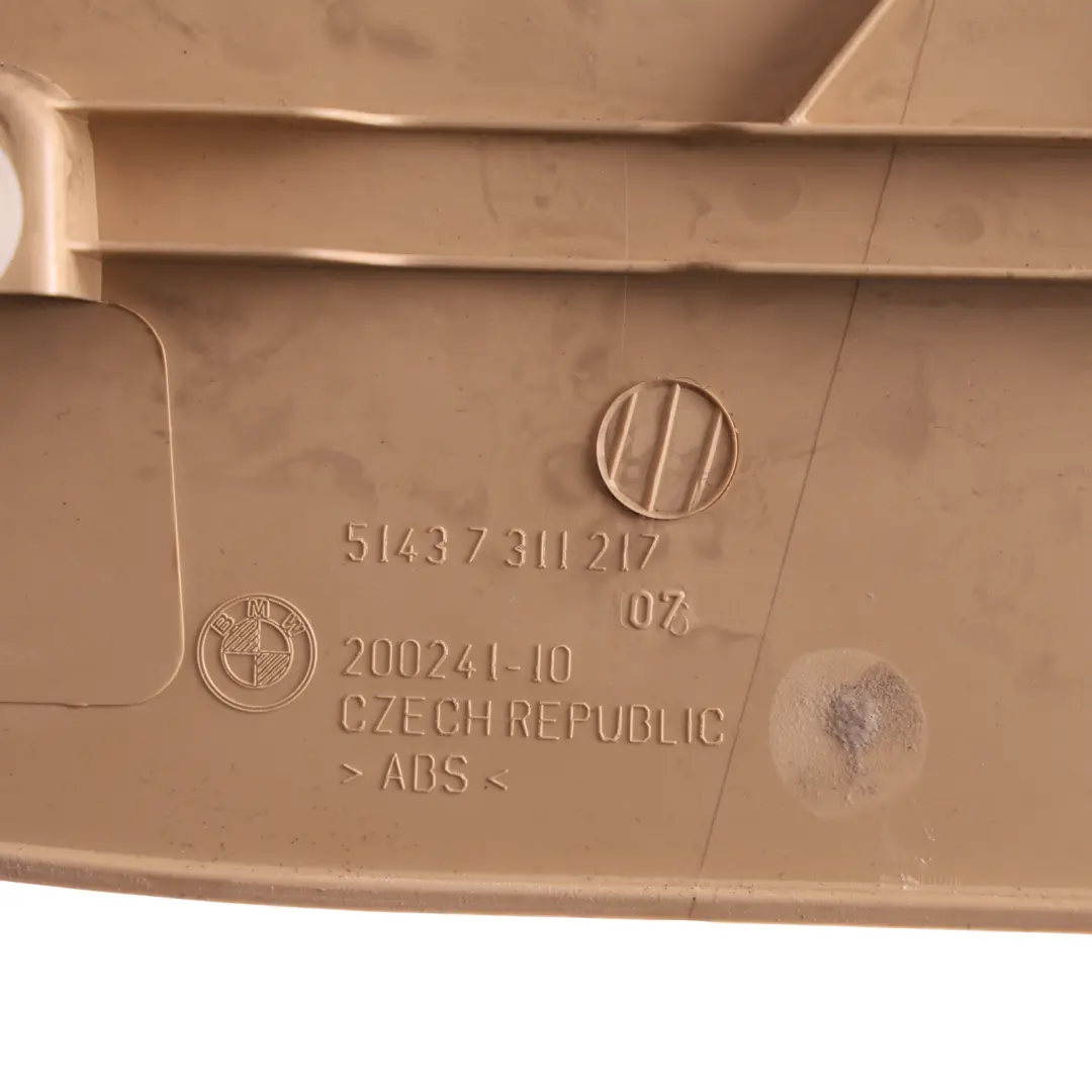 BMW F36 Gran Coupé B Pillar Column Cover Trim Panel Left N/S Beige 7311217 - SKU 7326219 - Part number 7326219