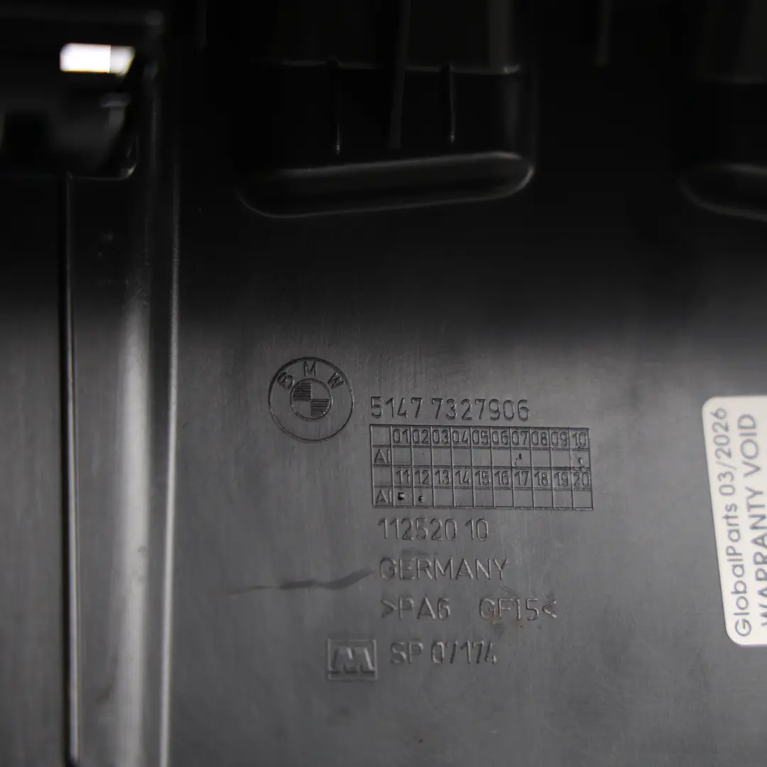 BMW F45 Trunk Boot Floor Panel Mount Bracket Holder - SKU 7327906 - Part number 7327906