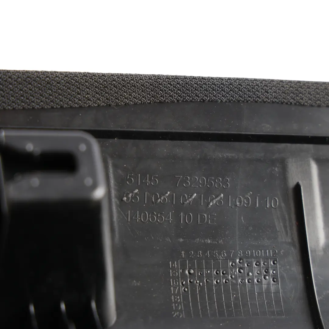 Column A Pillar Trim Left N/S Panel Anthracite to BMW F46 Gran Tourer Cover with Part number 7329583 BMW F46 Gran Tourer Cover Column A Pillar Trim Left N/S Panel Anthracite - SKU 7329583-1 - Part number 7329583