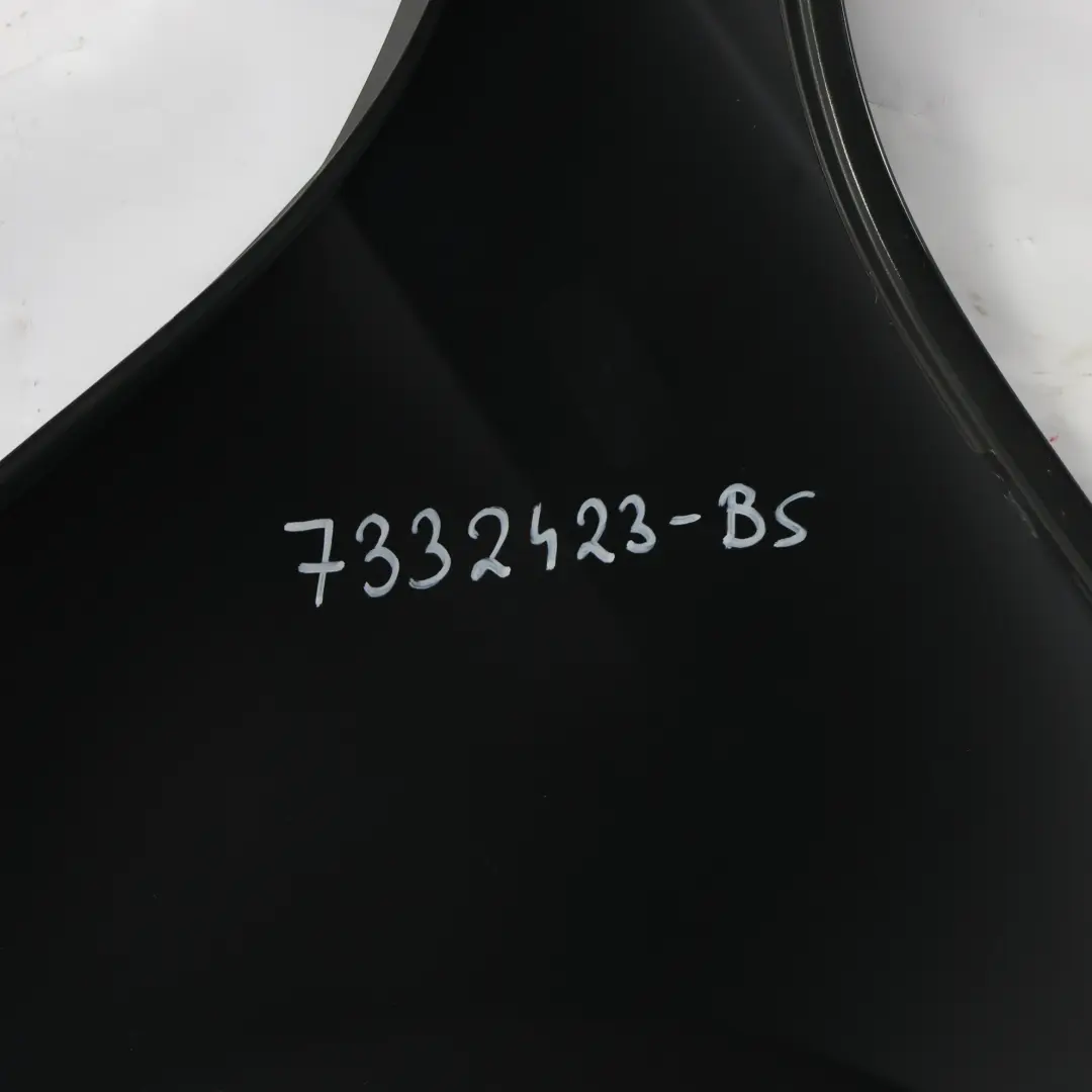 Front Left N/S Side Panel Fender Wing Black Sapphire Metallic - 475 to BMW X1 E84 with Part number 7332423 BMW X1 E84 Front Left N/S Side Panel Fender Wing Black Sapphire Metallic - 475 - SKU 7332423-BS - Part number 7332423