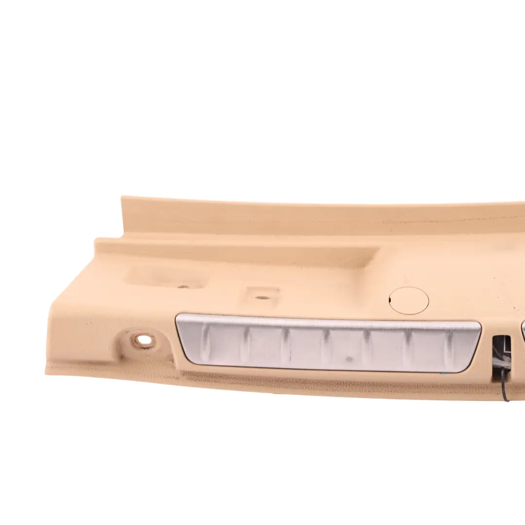 Loading Sill Cover Trunk Floor Housing Venetobeige to BMW F36 Gran Coupe with Part number 7337181 BMW F36 Gran Coupe Loading Sill Cover Trunk Floor Housing Venetobeige - SKU 7337181 - Part number 7337181