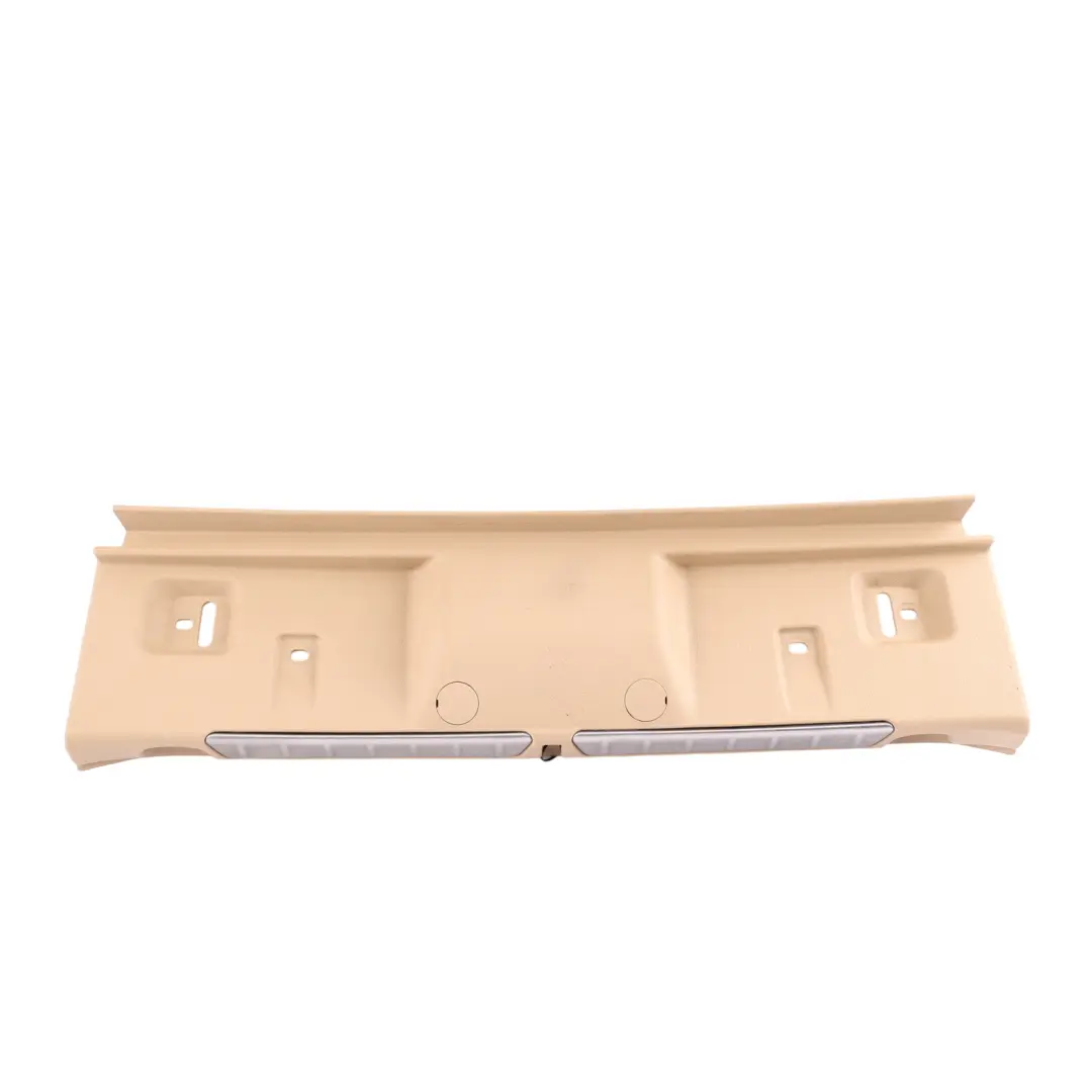 Loading Sill Cover Trunk Floor Housing Venetobeige to BMW F36 Gran Coupe with Part number 7337181 BMW F36 Gran Coupe Loading Sill Cover Trunk Floor Housing Venetobeige - SKU 7337181 - Part number 7337181