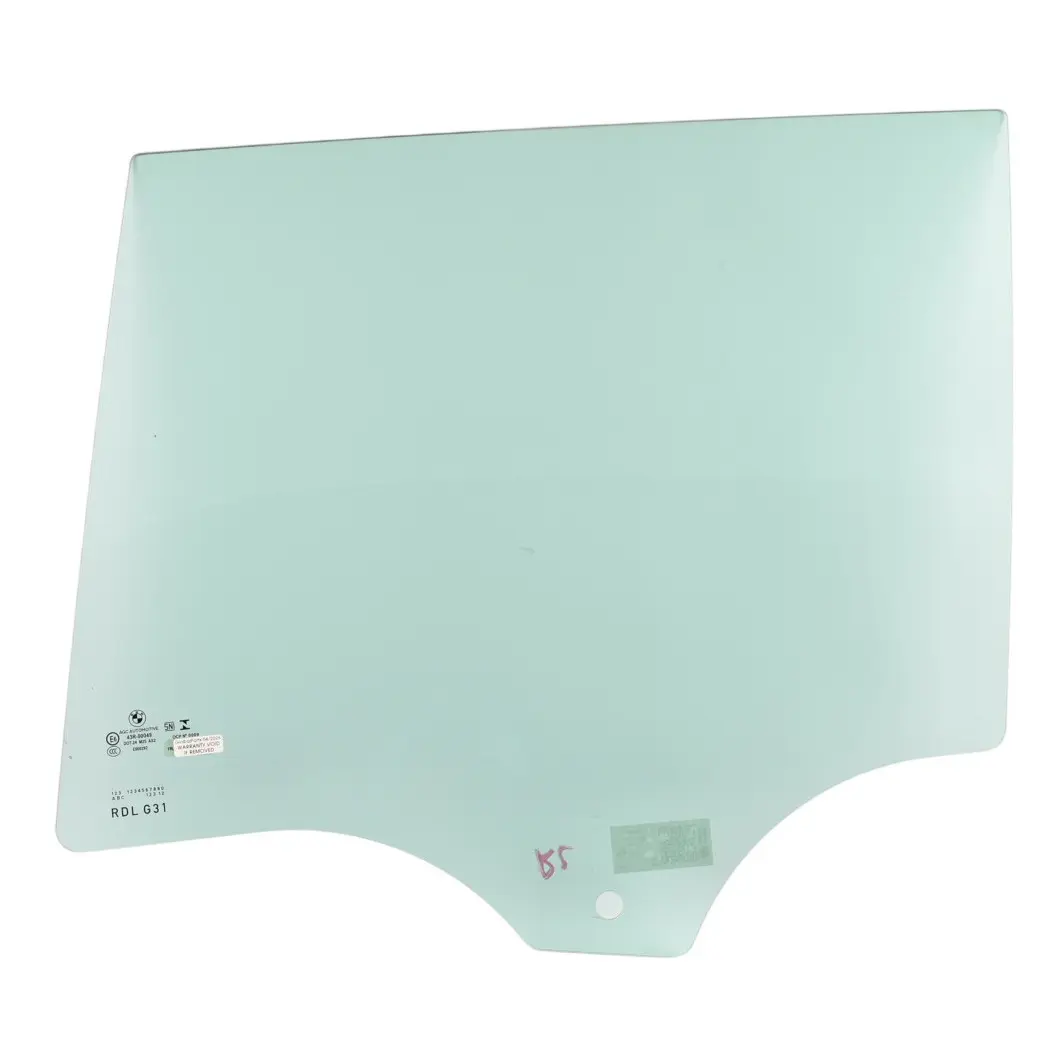 BMW G31 Touring Door Window Glass AS2 ESG Rear Left N/S - SKU 7339459 - Part number 7339459