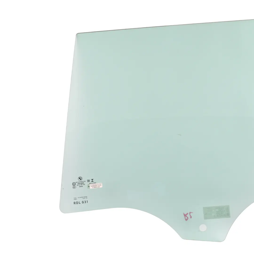 Door Window Glass AS2 ESG Rear Left N/S to BMW G31 Touring with Part number 7339459 BMW G31 Touring Door Window Glass AS2 ESG Rear Left N/S - SKU 7339459 - Part number 7339459
