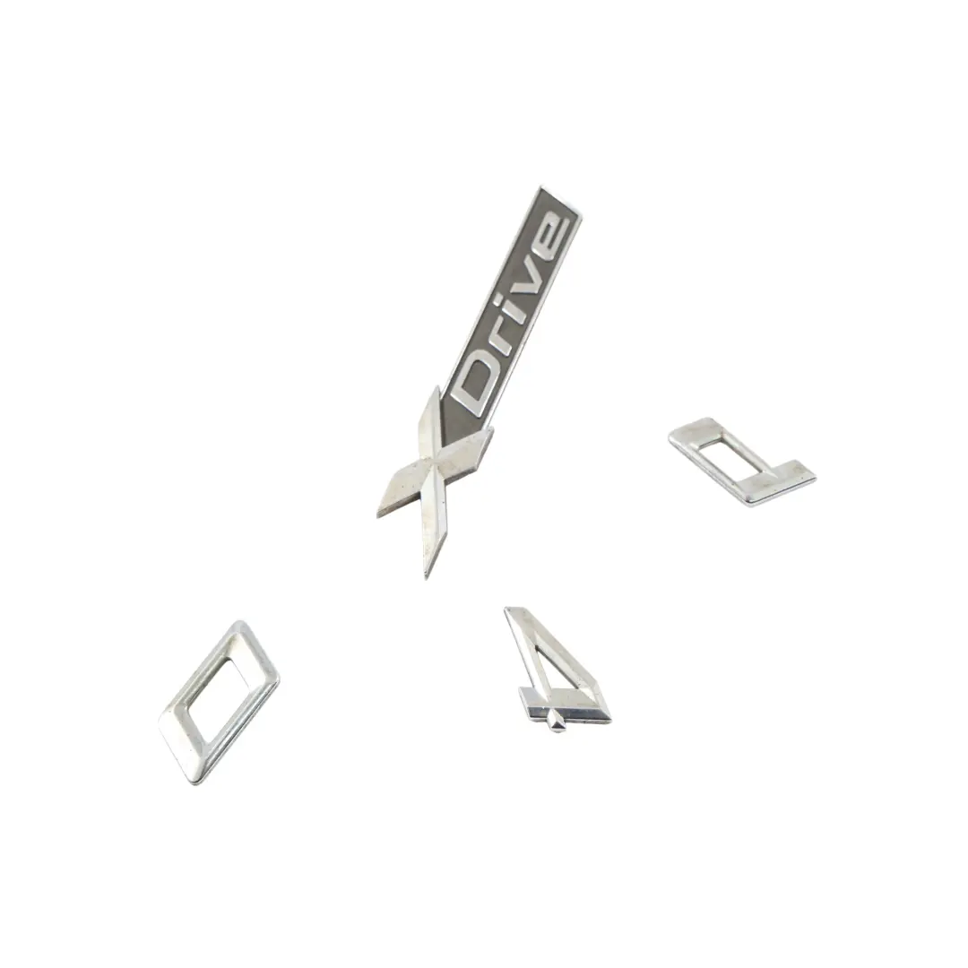 Front Wing Fender Emblem Lettering 40d xDrive to BMW X5 F15 X6 F16 with Part number 7345065 BMW X5 F15 X6 F16 Front Wing Fender Emblem Lettering 40d xDrive - SKU 7345065 - Part number 7345065