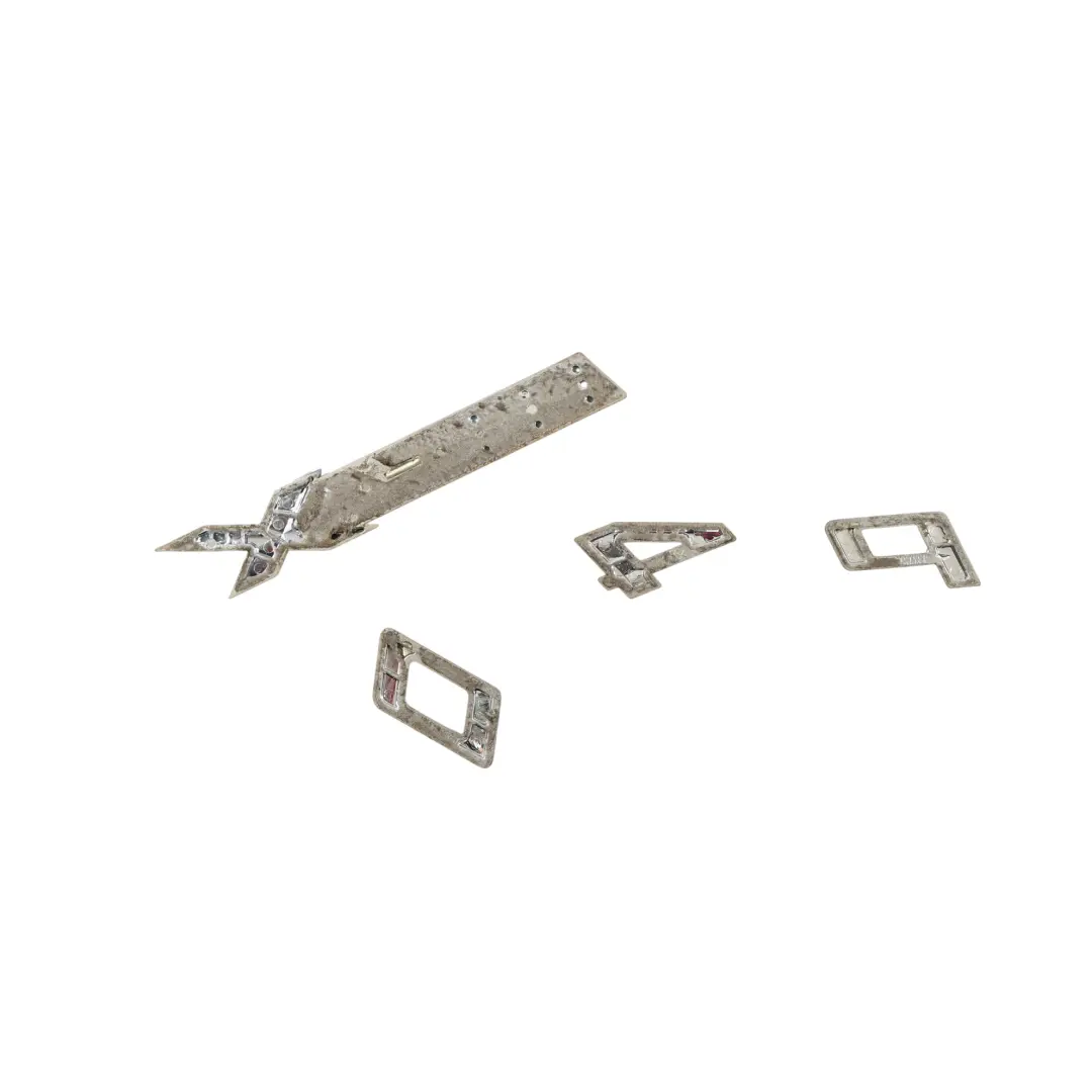 BMW X5 F15 X6 F16 Front Wing Fender Emblem Lettering 40d xDrive - SKU 7345065 - Part number 7345065