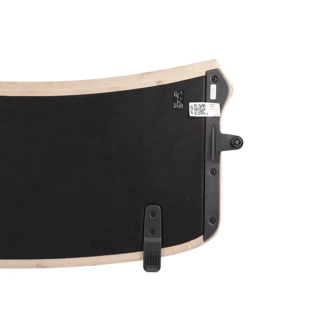 Parcel Shelf Rear Trunk Luggage Compartment Beige to BMW F36 Gran Coupe with Part number 7345206 BMW F36 Gran Coupe Parcel Shelf Rear Trunk Luggage Compartment Beige - SKU 7345206 - Part number 7345206