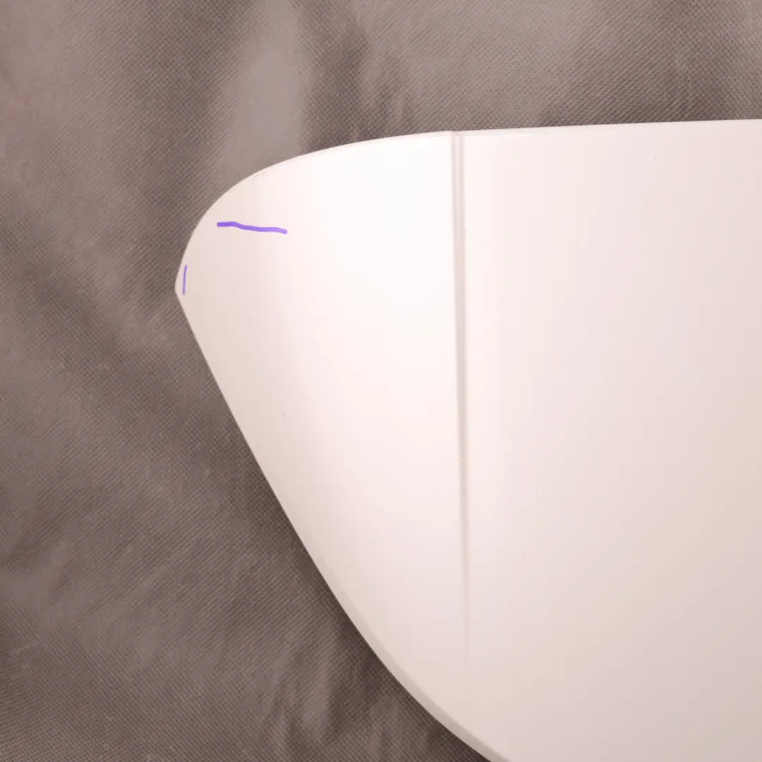 BMW F45 Active Tourer Rear Spoiler Upper Trunk Lid Mineral White - A96 - SKU 7348579-MW - Part number 7348579