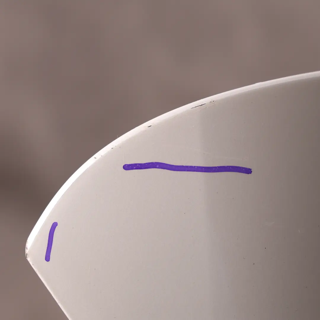 BMW F45 Active Tourer Rear Spoiler Upper Trunk Lid Mineral White - A96 - SKU 7348579-MW - Part number 7348579