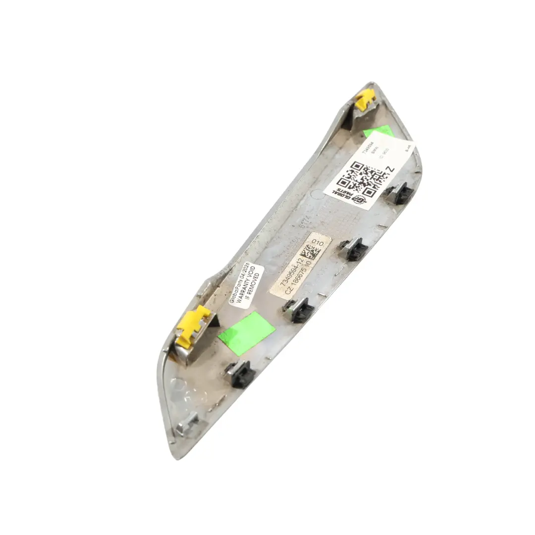 BMW G30 G31 Rejilla Cromada Aleta Delantera Derecha - SKU 7349594 - Número de pieza 7349594