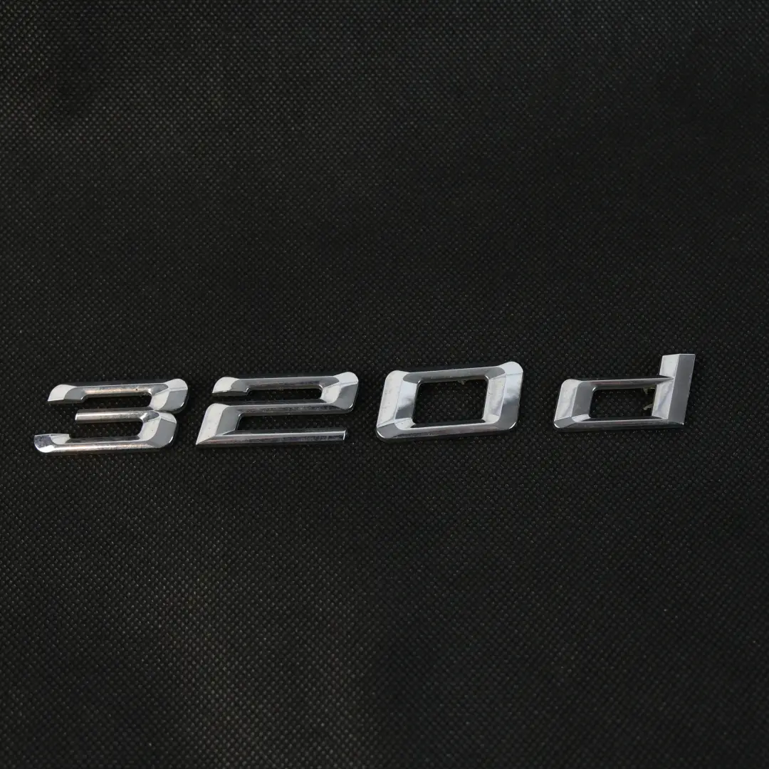 BMW F34 Gran Tourismo GT 320d Boot Trunk Lettering Emblem Badge - SKU 7351952 - Part number 7351952