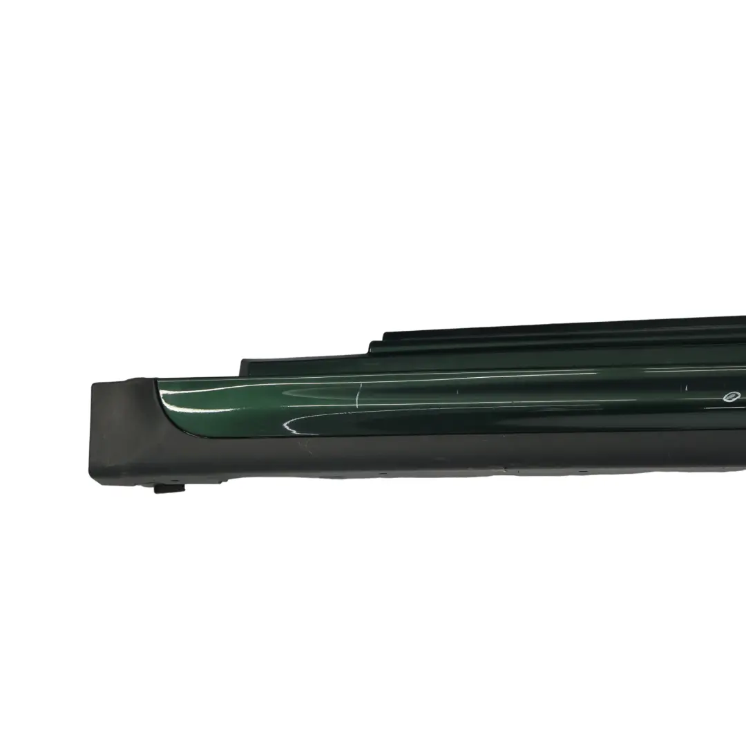 Side Skirt Left N/S JCW Sill Panel British Racing Green II Metallic B22 to Mini F56 with Part number 7352151 Mini F56 Side Skirt Left N/S JCW Sill Panel British Racing Green II Metallic B22 - SKU 7352151-BRGII - Part number 7352151