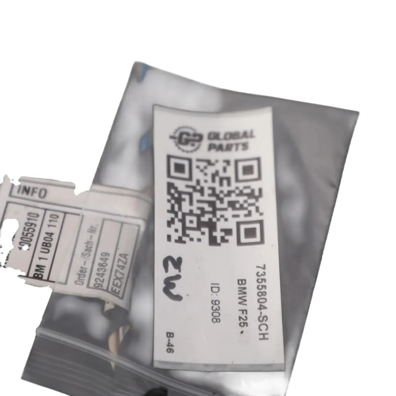 BMW X3 F25 Door Front Right O/S Schwarz 2 Black - 668