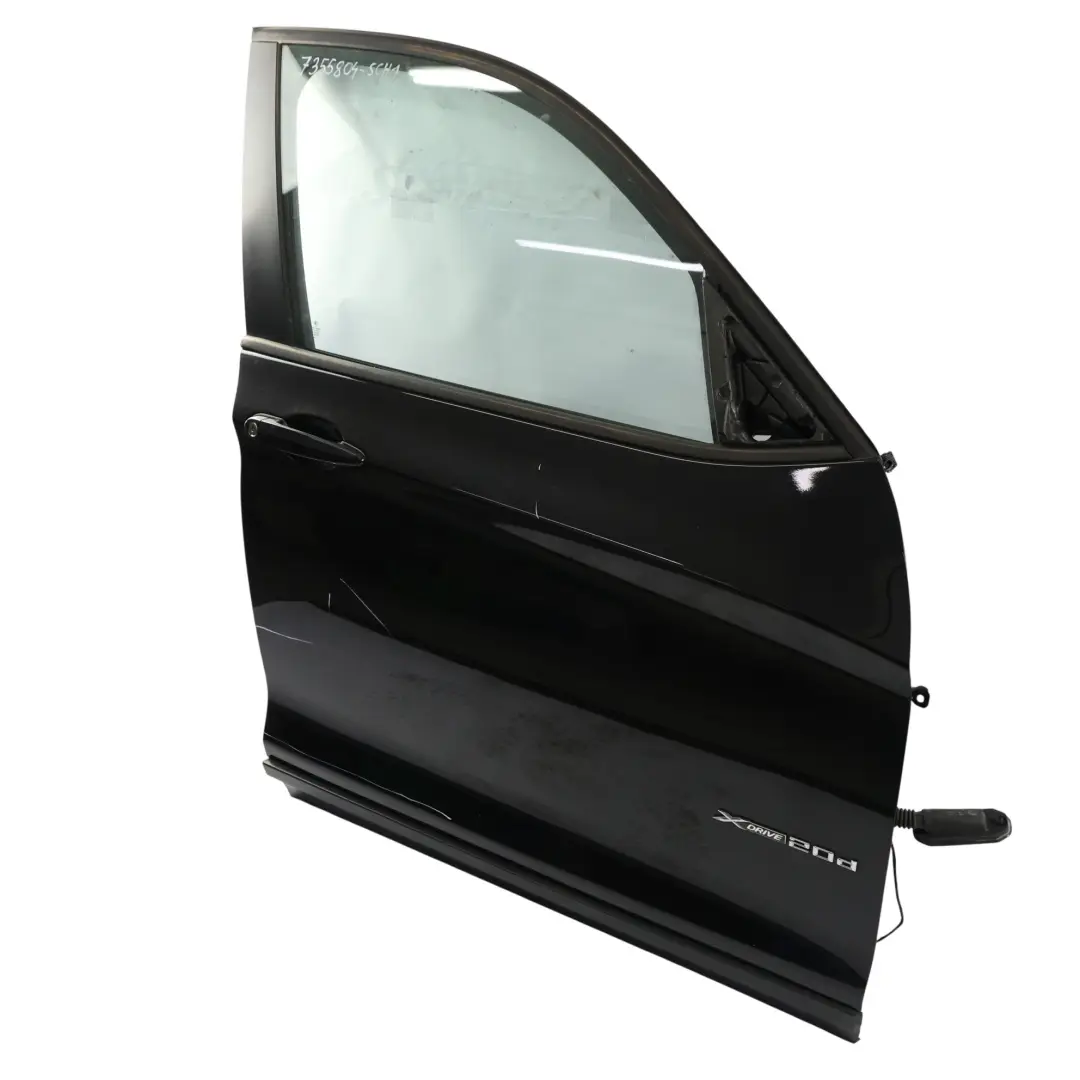 BMW X3 F25 Puerta Delantera Derecha Schwarz 2 Negro - 668 - SKU 7355804-SCH1 - Número de pieza 7355804