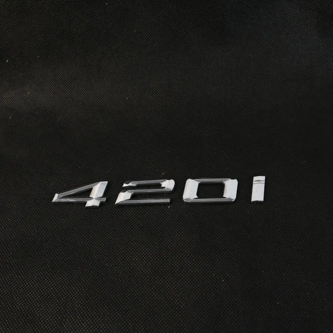 BMW F36 420i Schriftzug Emblem Hinten Kofferraum Heckklappe - SKU 7356334-1 - Teilenummer 7356334
