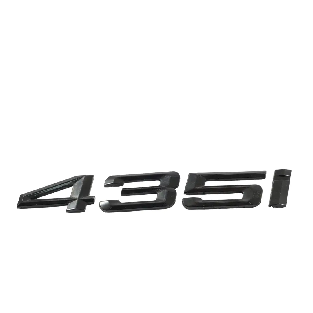 BMW F32 F33 F36 435i Emblema Badge Scritta Baule Posteriore Nero - SKU 7356336-1 - Numero di parte 7356336