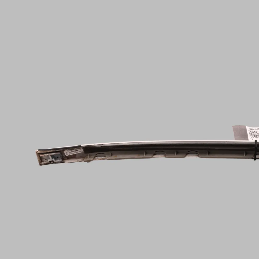 Windscreen Strip Roof Moulding Trim Left N/S Alpinweiss 3 - 300 to BMW F11 Touring with Part number 7362463 BMW F11 Touring Windscreen Strip Roof Moulding Trim Left N/S Alpinweiss 3 - 300 - SKU 7362463-AW - Part number 7362463