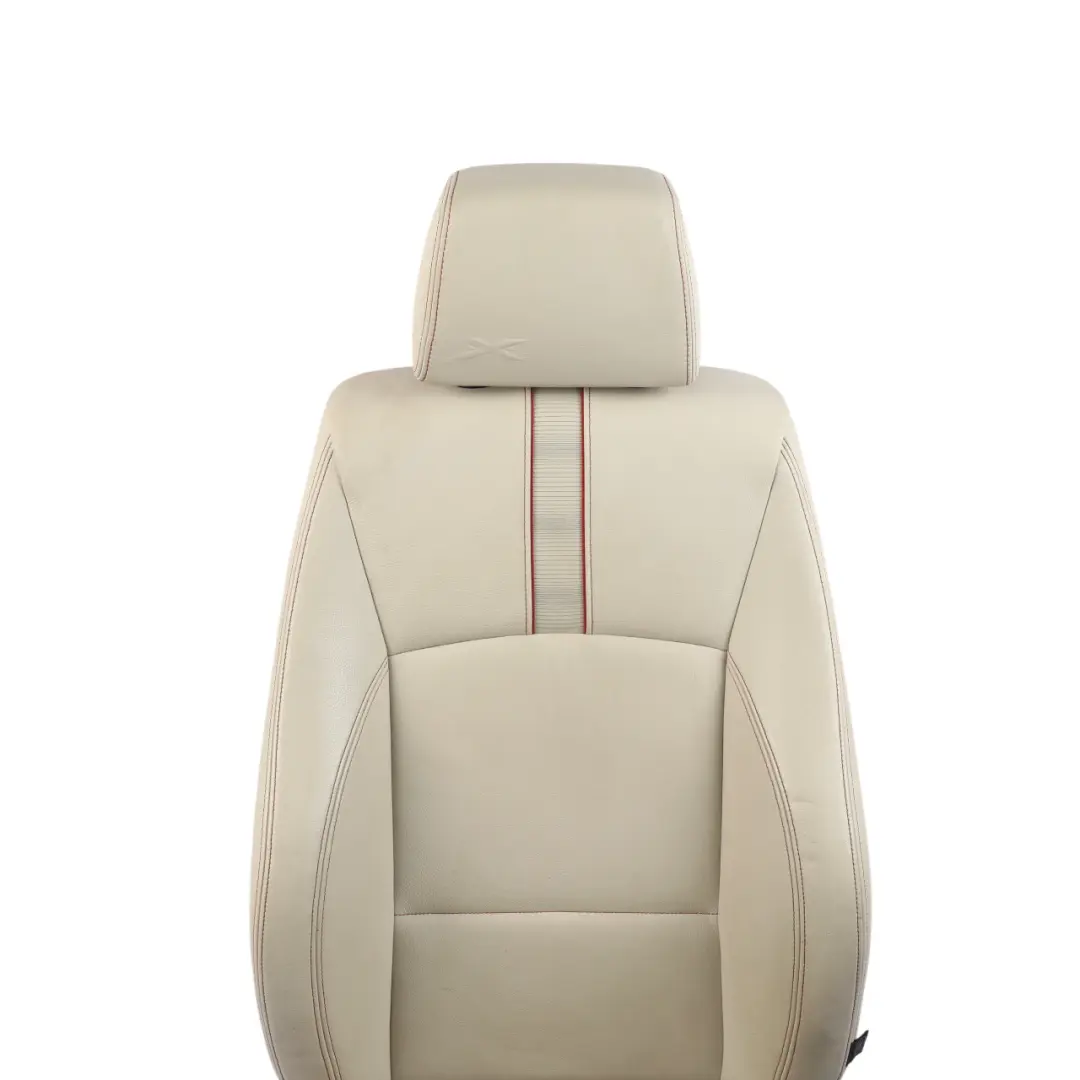 BMW X3 F25 X4 F26 Sportsitz Beheizt Leder Elfenbein Weiß Vorne Links - SKU 7367019-1 - Teilenummer 7367019