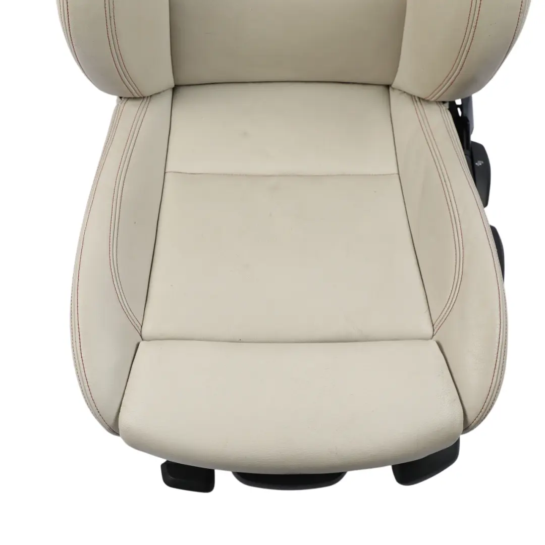 Front Seat Sport Heated Leather Elfenbein White Left N/S to BMW X3 F25 X4 F26 with Part number 7367019 BMW X3 F25 X4 F26 Front Seat Sport Heated Leather Elfenbein White Left N/S - SKU 7367019-1 - Part number 7367019