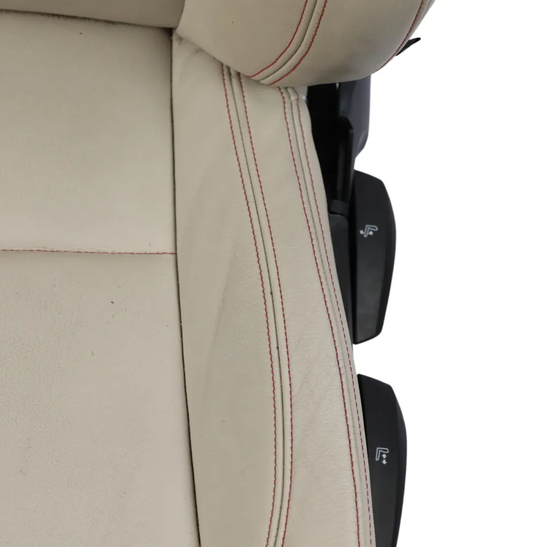 Front Seat Sport Heated Leather Elfenbein White Left N/S to BMW X3 F25 X4 F26 with Part number 7367019 BMW X3 F25 X4 F26 Front Seat Sport Heated Leather Elfenbein White Left N/S - SKU 7367019-1 - Part number 7367019