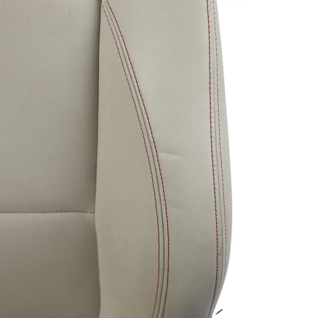 BMW X3 F25 X4 F26 Front Seat Sport Heated Leather Elfenbein White Left N/S - SKU 7367019-1 - Part number 7367019