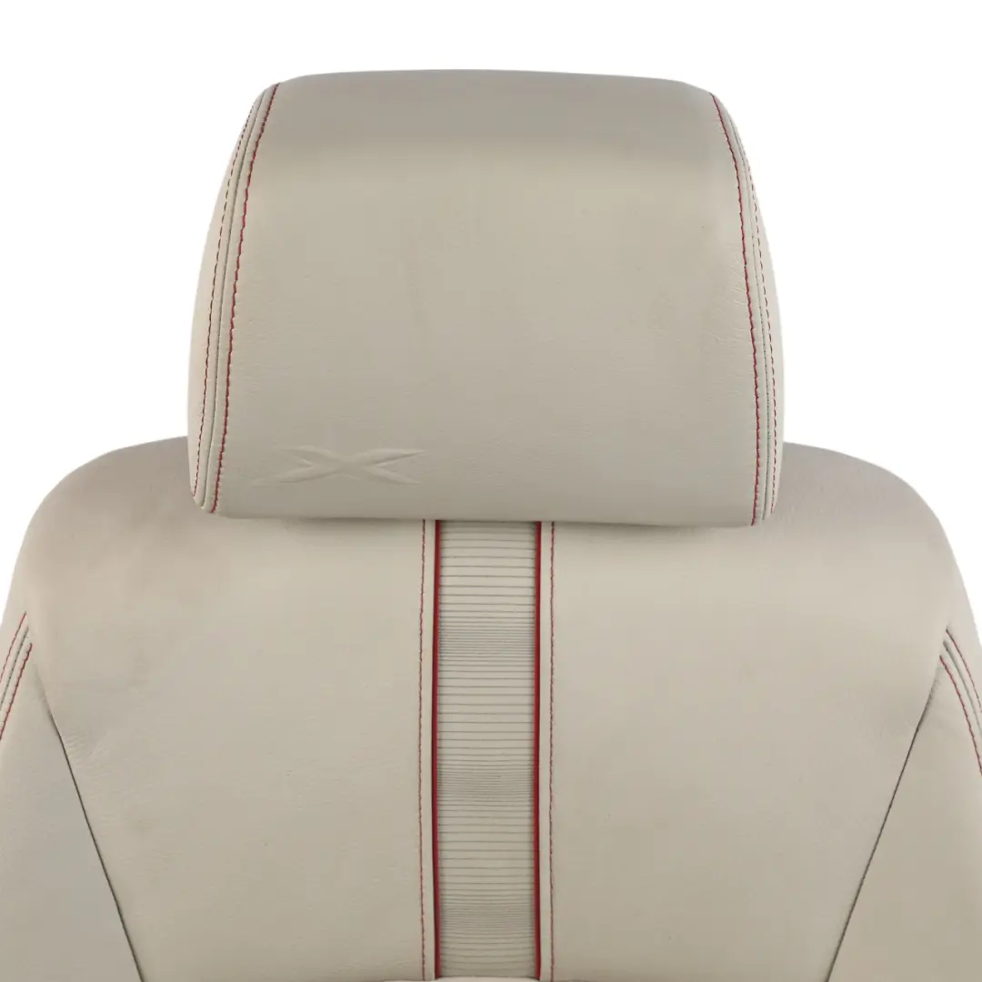 Front Seat Sport Heated Leather Elfenbein White Left N/S to BMW X3 F25 X4 F26 with Part number 7367019 BMW X3 F25 X4 F26 Front Seat Sport Heated Leather Elfenbein White Left N/S - SKU 7367019-1 - Part number 7367019