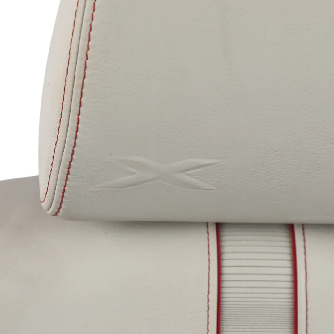 BMW X3 F25 X4 F26 Front Seat Sport Heated Leather Elfenbein White Left N/S - SKU 7367019-1 - Part number 7367019