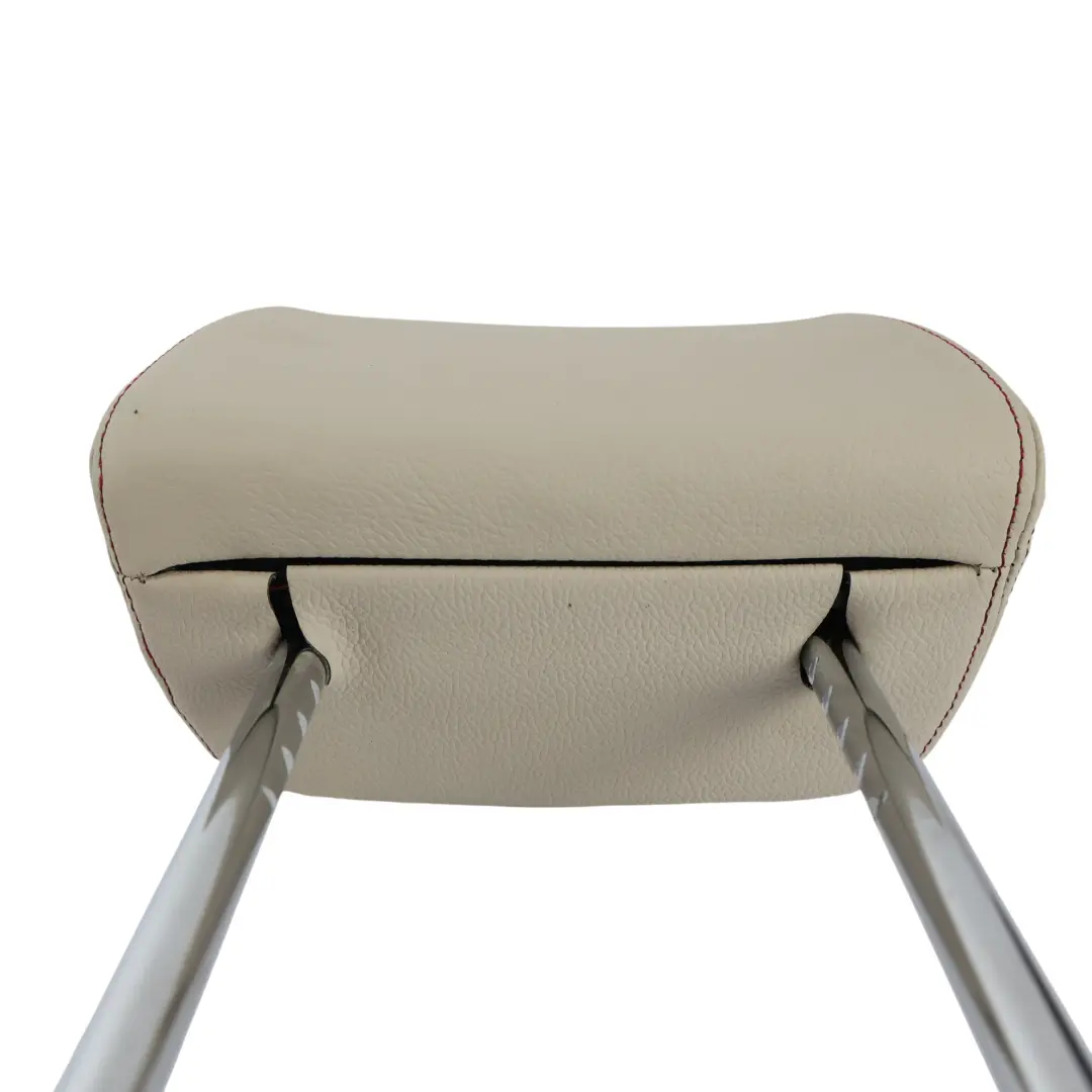 BMW X3 F25 Rear Seat Headrest Left Right N/O/S Interior Leather Ivory White - SKU 7367251 - Part number 7367251
