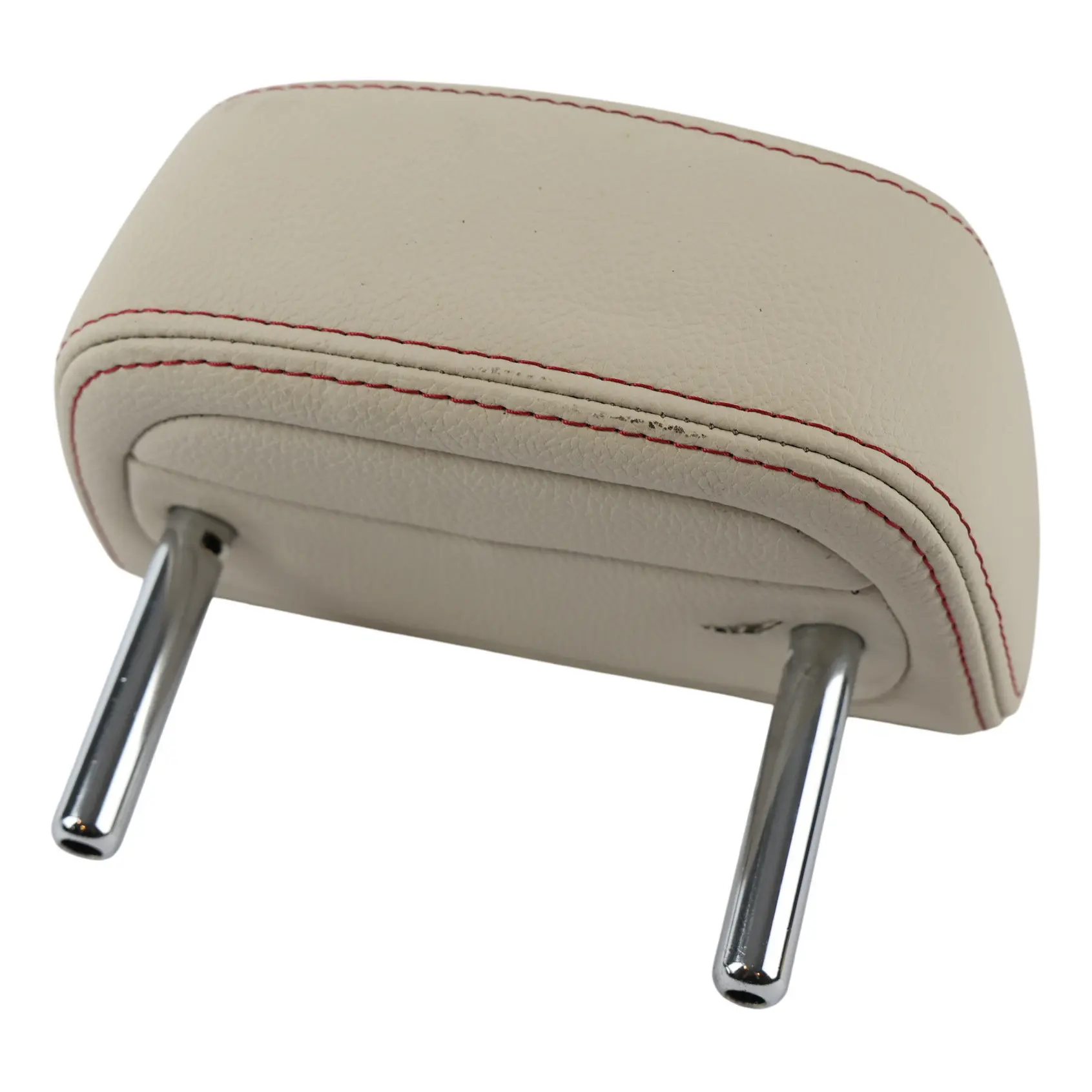 BMW X3 F25 Rear Seat Couch Centre Headrest Interior Leather Ivory White