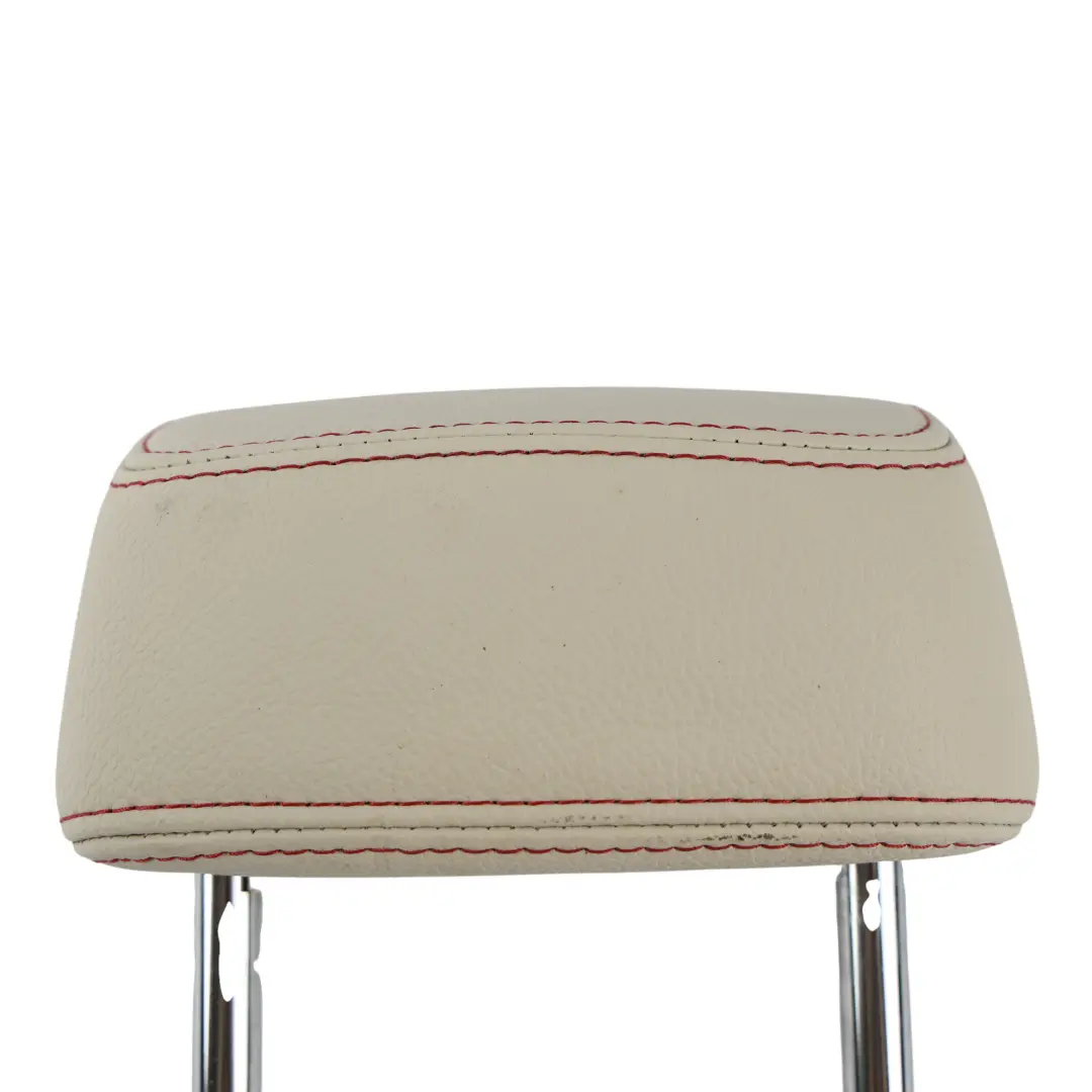 Reposacabezas Central Asiento Trasero Cuero Marfil Blanco para BMW X3 F25 con número de pieza 7367255 BMW X3 F25 Reposacabezas Central Asiento Trasero Cuero Marfil Blanco - SKU 7367255 - Número de pieza 7367255