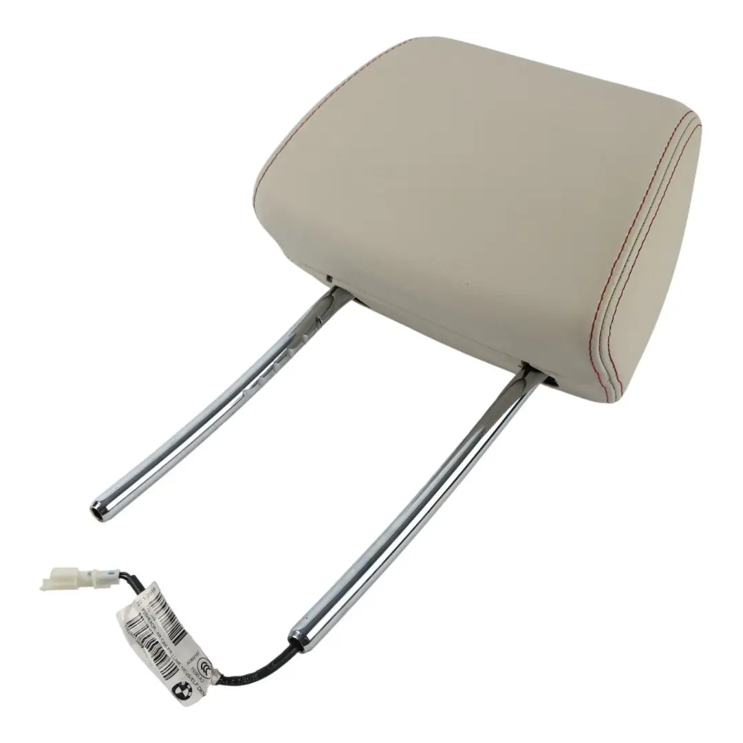 Poggiatesta Sedile Anteriore Sinistro Destro Pelle Avorio Bianco per BMW X3 F25 con numero di parte 7368475 BMW X3 F25 Poggiatesta Sedile Anteriore Sinistro Destro Pelle Avorio Bianco - SKU 7368475 - Numero di parte 7368475