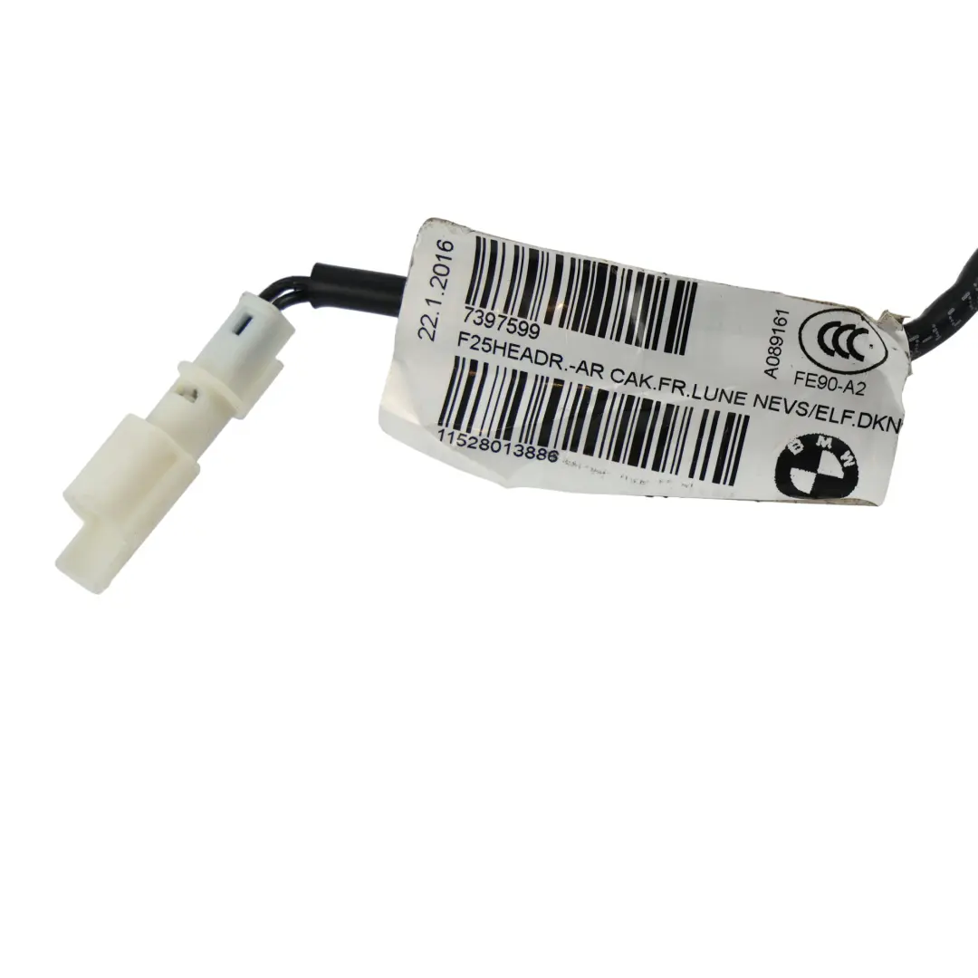 BMW X3 F25 Reposacabezas Delantero Izquierdo Derecho Cuero Marfil Blanco - SKU 7368475 - Número de pieza 7368475