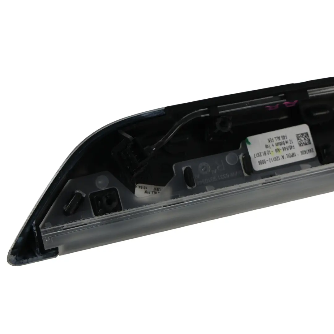 BMW F46 Gran Tourer Garniture Porte Aluminium Avant Arrière Droit - SKU 7370524 - Numéro de pièce 7370524