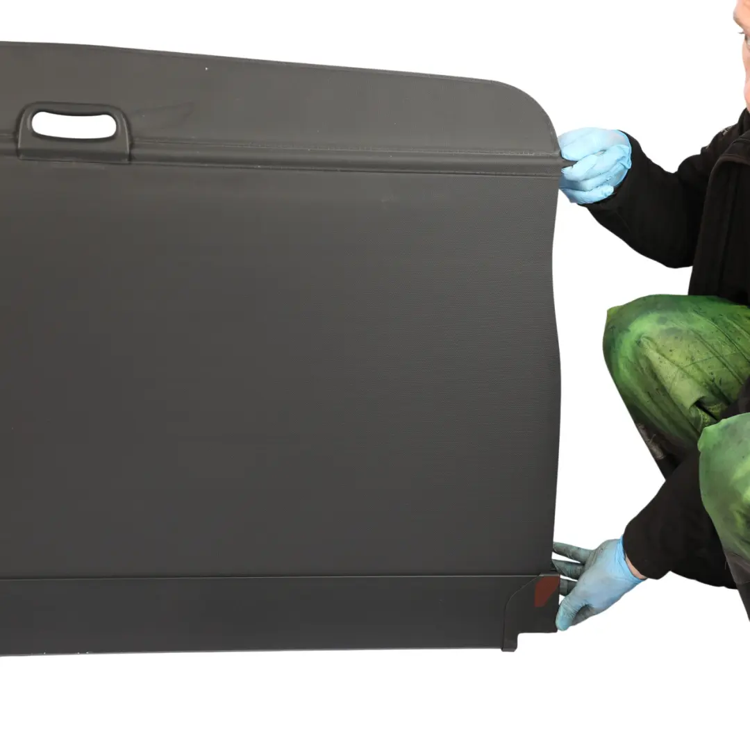 Roller Blind Luggage Compartment Support Cover Black to BMW X5 F15 F85 with Part number 7373634 BMW X5 F15 F85 Roller Blind Luggage Compartment Support Cover Black - SKU 7373634 - Part number 7373634