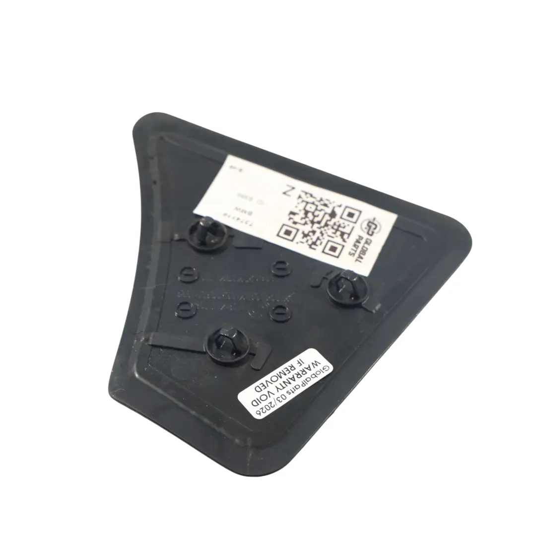 B-Pillar Cover Column Bottom Interior Trim Right O/S Black to BMW F34 with Part number 7374116 BMW F34 B-Pillar Cover Column Bottom Interior Trim Right O/S Black - SKU 7374116 - Part number 7374116