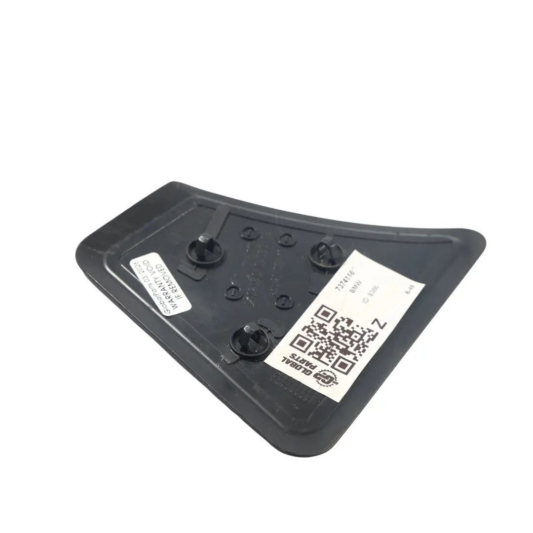 BMW F34 Rivestimento Colonna Montante B Inferiore Interno Destro Nero - SKU 7374116 - Numero di parte 7374116