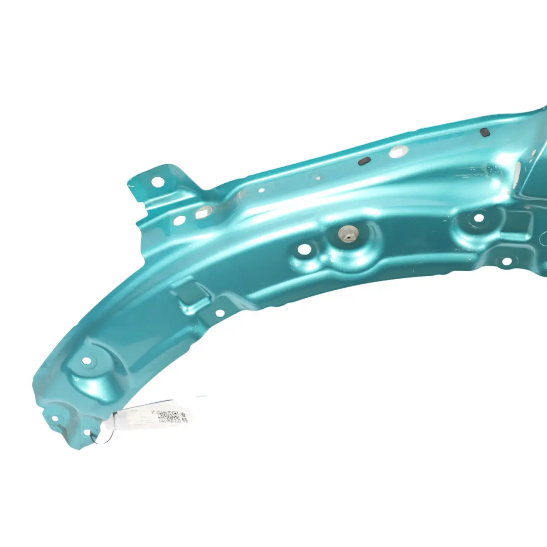 Side Panel Front Right Wing O/S Caribbean Aqua Metallic - C2E to Mini F55 F56 with Part number 7374521 Mini F55 F56 Side Panel Front Right Wing O/S Caribbean Aqua Metallic - C2E - SKU 7374521-CARR - Part number 7374521