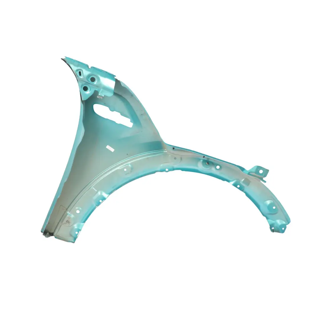 Mini F55 F56 Side Panel Front Left Wing N/S Caribbean Aqua Metallic - C2E - SKU 7374521-CARR - Part number 7374521