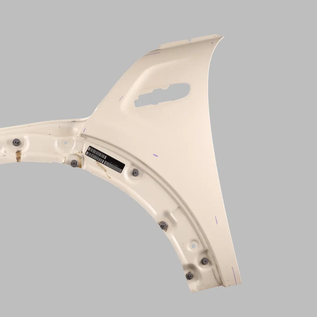 Side Panel Front Left Wing Fender Cover N/S Pepper White - 850 to Mini F55 F56 with Part number 7374521 Mini F55 F56 Side Panel Front Left Wing Fender Cover N/S Pepper White - 850 - SKU 7374521-PW - Part number 7374521