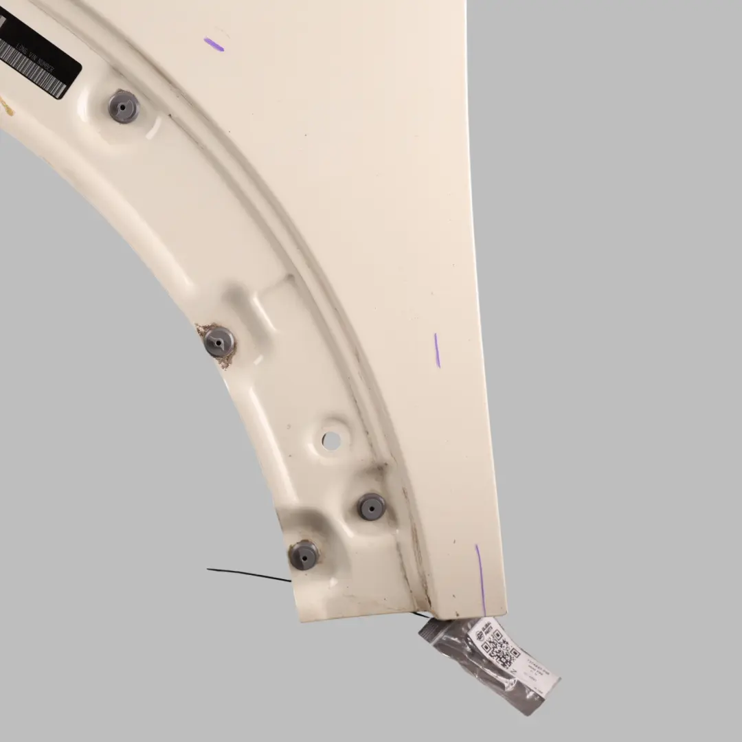 Side Panel Front Left Wing Fender Cover N/S Pepper White - 850 to Mini F55 F56 with Part number 7374521 Mini F55 F56 Side Panel Front Left Wing Fender Cover N/S Pepper White - 850 - SKU 7374521-PW - Part number 7374521