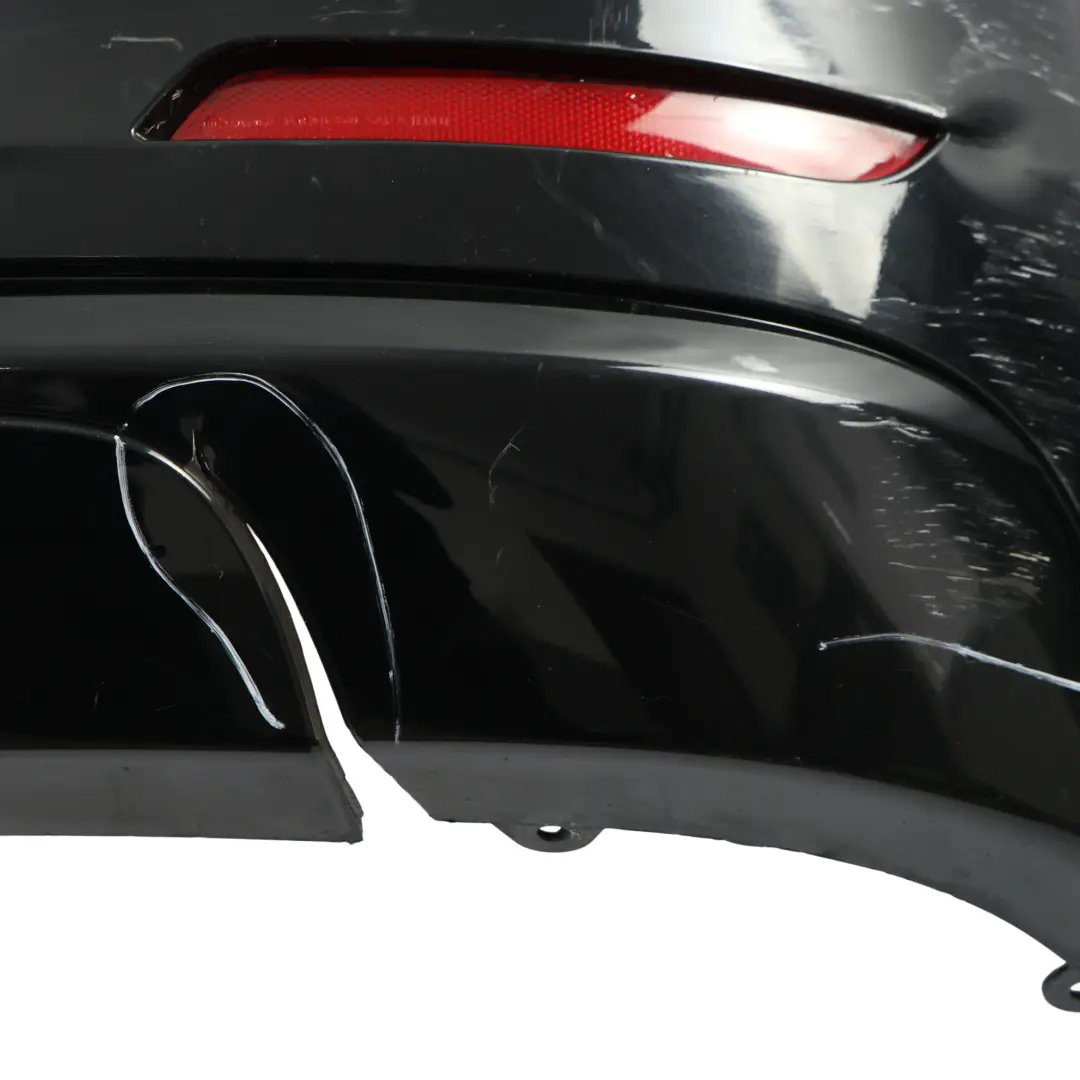 BMW F36 Rear Bumper M Sport Trim Panel PDC Schwarz 2 Black - 668 - SKU 7377998-SCH - Part number 7377998