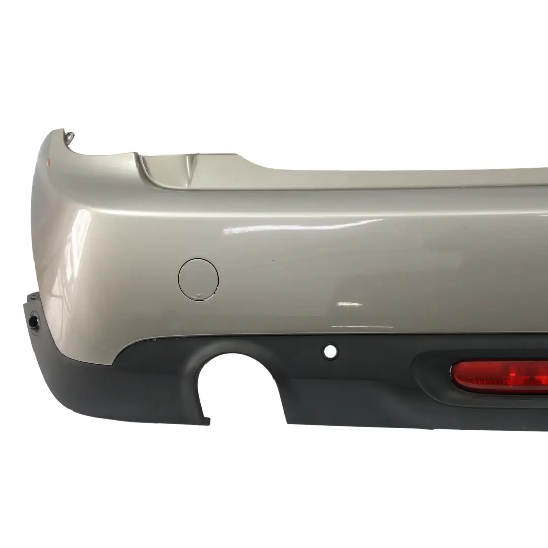 Bumper Trim Panel Cover Melting Silver Metallic - C2K to Mini F56 F57 Rear with Part number 7380009 Mini F56 F57 Rear Bumper Trim Panel Cover Melting Silver Metallic - C2K - SKU 7380009-MELT - Part number 7380009