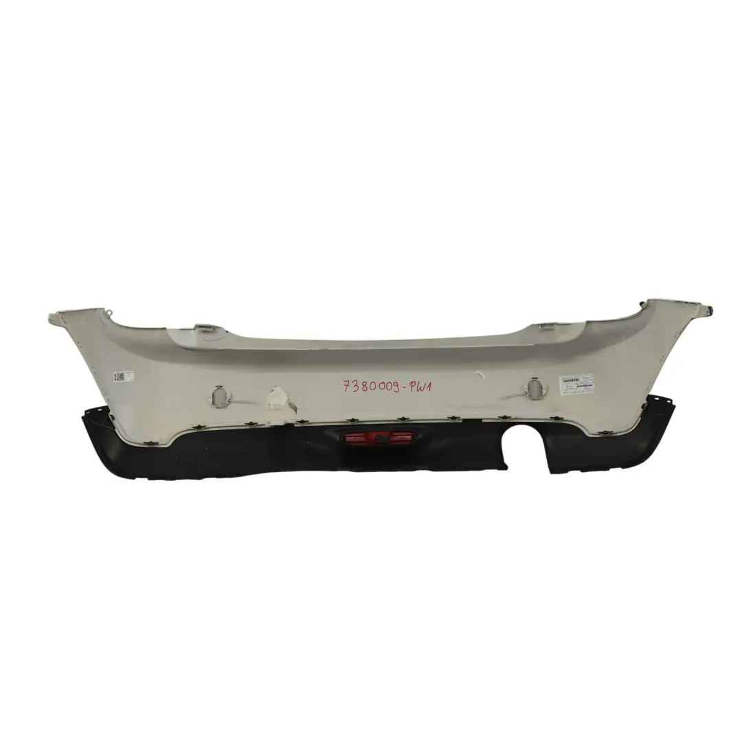 Mini F56 F57 Paragolpes Trasero Pepper White Blanco - 850 - SKU 7380009-PW1 - Número de pieza 7380009