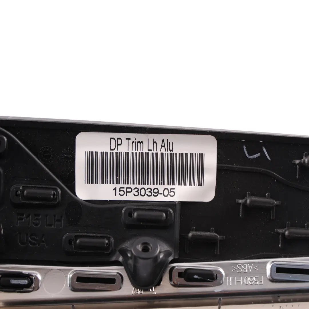 Bande Décorative Garniture Porte Avant Arrière Gauche Alu Satiné Poli pour BMW X5 F15 à propos du numéro de pièce 7381883 BMW X5 F15 Bande Décorative Garniture Porte Avant Arrière Gauche Alu Satiné Poli - SKU 7381883 - Numéro de pièce 7381883