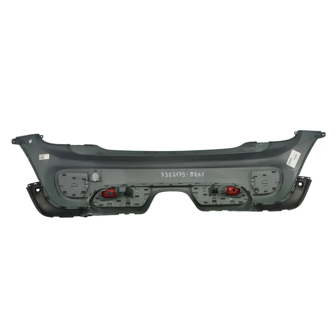 Garniture Pare-Chocs Arrière JCW Vert Course Britannique II B22 pour Mini F56 F57 à propos du numéro de pièce 7382173 Mini F56 F57 Garniture Pare-Chocs Arrière JCW Vert Course Britannique II B22 - SKU 7382173-BRGII - Numéro de pièce 7382173