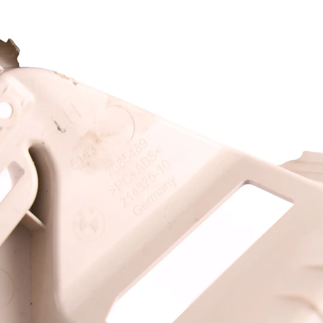 Parcel Shelf Load Cover Rail Mount Guide Bracket Left N/S to BMW G31 Rear with Part number 7385489 BMW G31 Rear Parcel Shelf Load Cover Rail Mount Guide Bracket Left N/S - SKU 7385489 - Part number 7385489